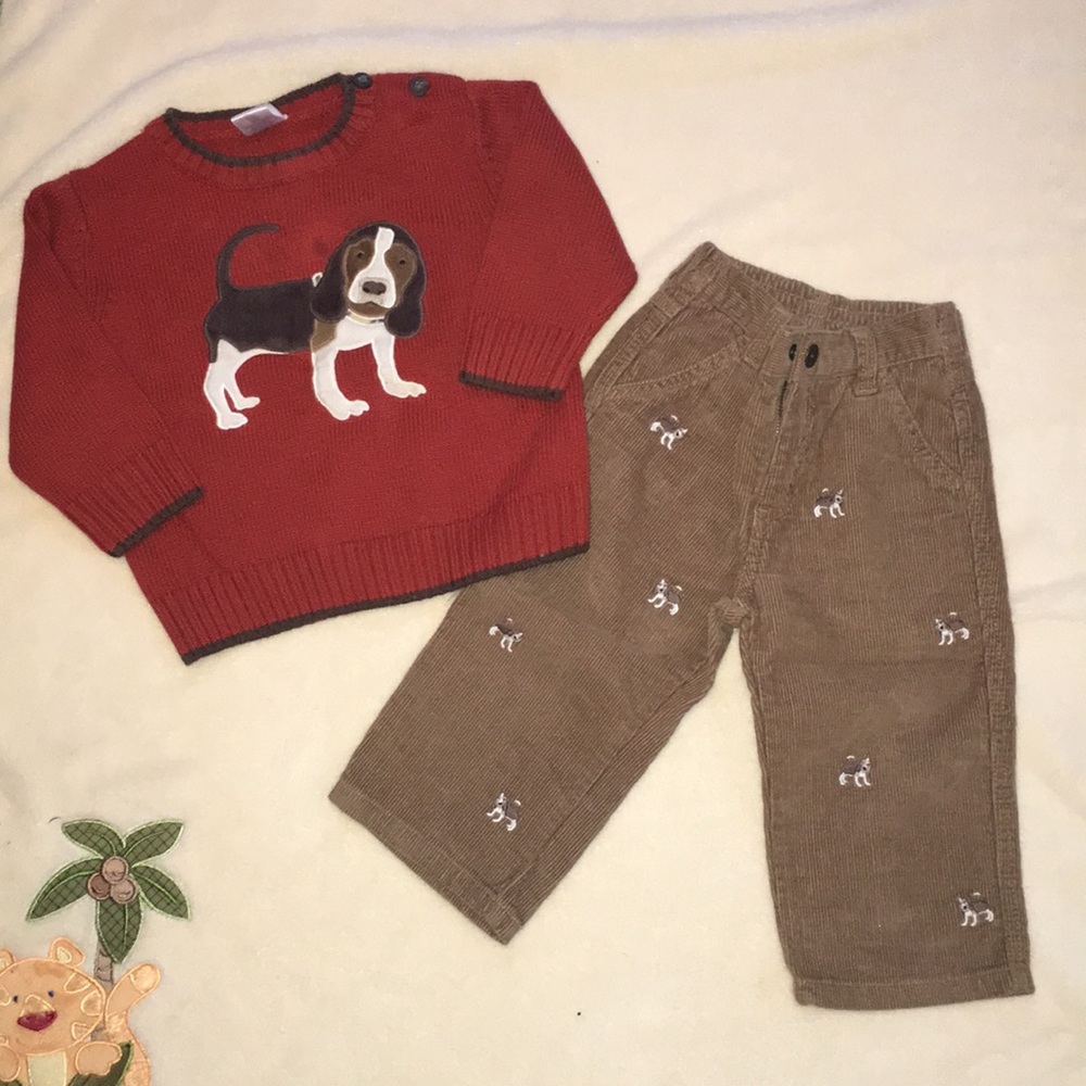 Gymboree 2 Piece Set Sweater & Pants